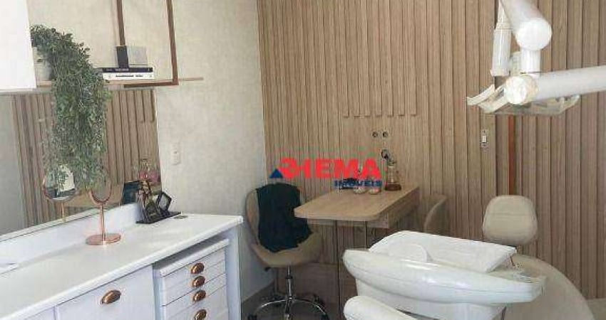 Conjunto para alugar, 45 m² por R$ 4.500,00/mês - Boqueirão - Santos/SP
