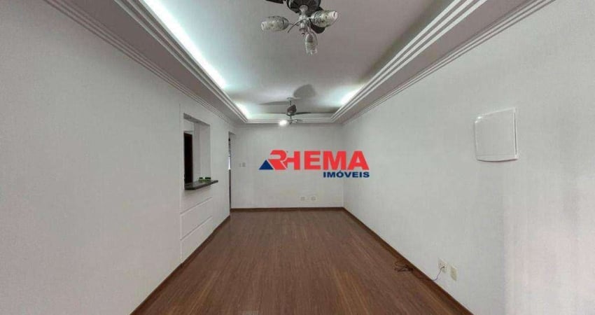 Apartamento com 2 dormitórios à venda, 90 m² por R$ 600.000,00 - Gonzaga - Santos/SP