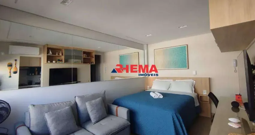 Kitnet com 1 dormitório à venda, 28 m² por R$ 550.000,00 - Embaré - Santos/SP