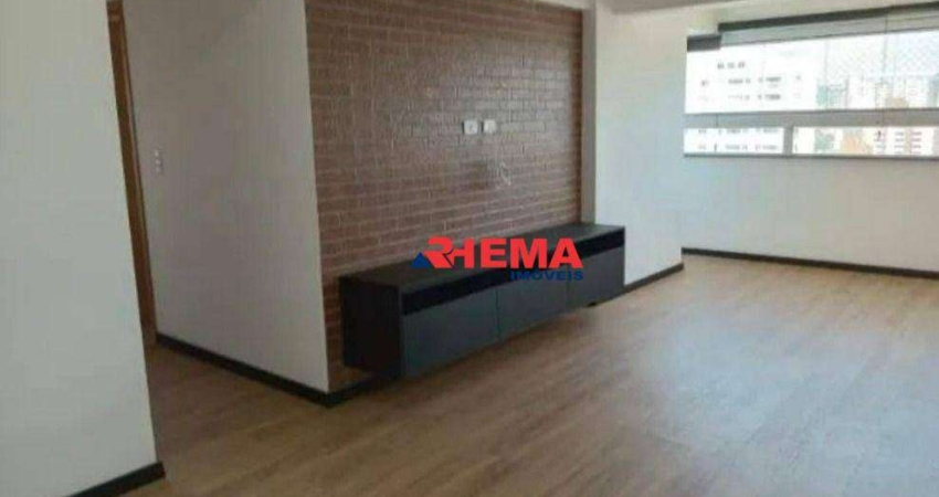 Apartamento com 2 dormitórios para alugar, 67 m² - Macuco - Santos/SP