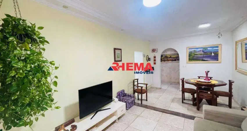 Apartamento com 2 dormitórios para alugar, 75 m² por R$ 3.800,01/mês - Embaré - Santos/SP