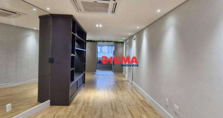 Apartamento com 2 dormitórios à venda, 78 m² por R$ 854.000,00 - Ponta da Praia - Santos/SP