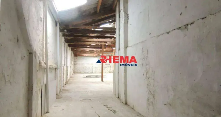 Loja para alugar, 340 m² por R$ 8.486,03/mês - Paquetá - Santos/SP