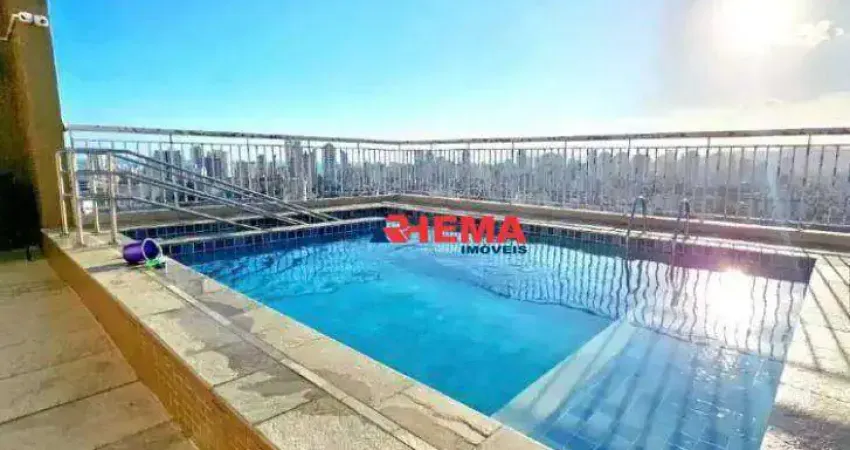 Apartamento com 2 dormitórios à venda, 64 m² por R$ 570.000,00 - Estuário - Santos/SP
