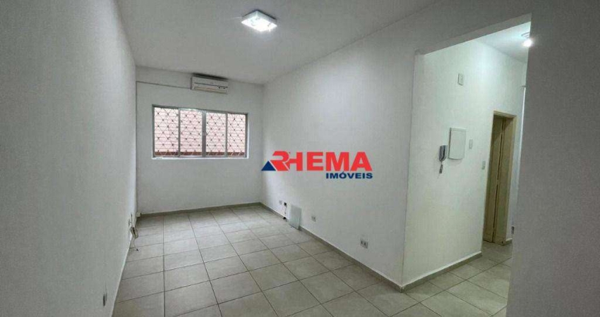 Apartamento com 2 dormitórios para alugar, 70 m² por R$ 2.550/mês - Encruzilhada - Santos/SP