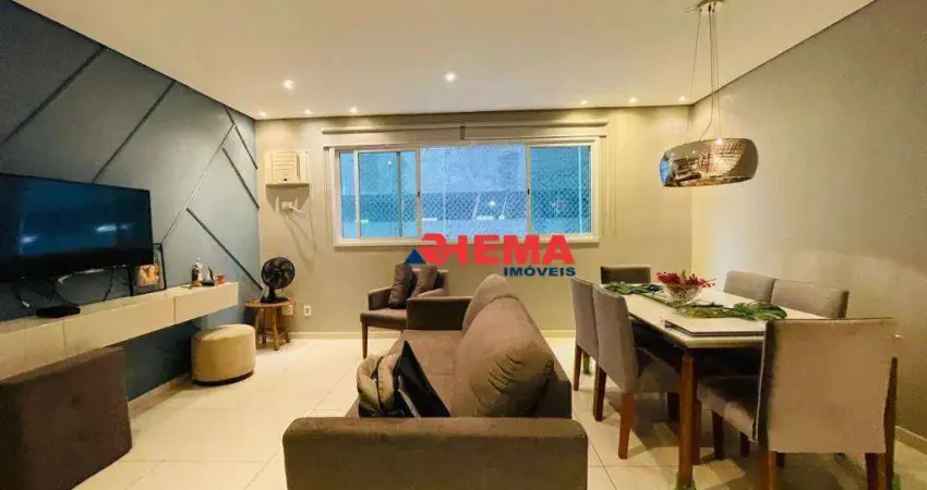 Apartamento com 3 dormitórios à venda, 105 m² por R$ 700.000,00 - Marapé - Santos/SP