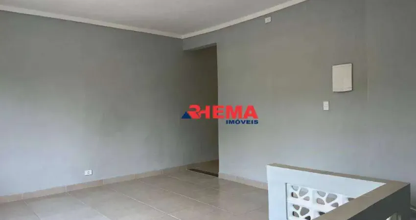Sobrado com 2 dormitórios para alugar, 130 m² por R$ 3.500,01/ano - Vila Mathias - Santos/SP