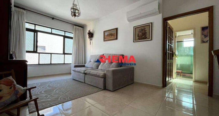 Apartamento com 2 dormitórios para alugar, 110 m² por R$ 5.000,20/ano - Ponta da Praia - Santos/SP
