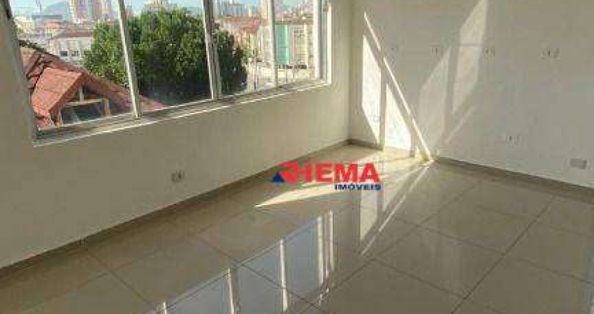 Conjunto para alugar, 70 m² por R$ 2.950,01/mês - Boqueirão - Santos/SP