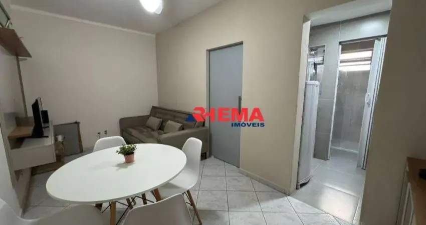 Apartamento com 1 dormitório à venda, 30 m² por R$ 355.000,00 - José Menino - Santos/SP