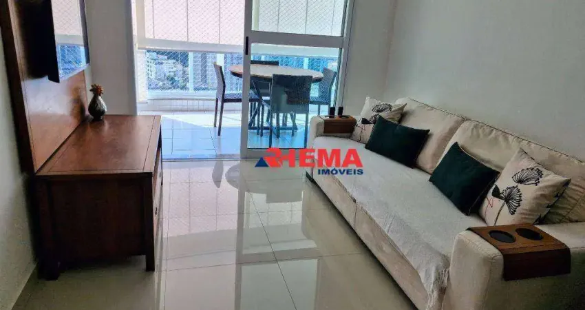 Apartamento com 2 dormitórios para alugar, 77 m² por R$ 5.500,01/mês - José Menino - Santos/SP