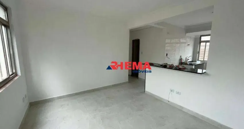 Apartamento com 2 dormitórios para alugar, 80 m² por R$ 3.000,02/ano - Boqueirão - Santos/SP