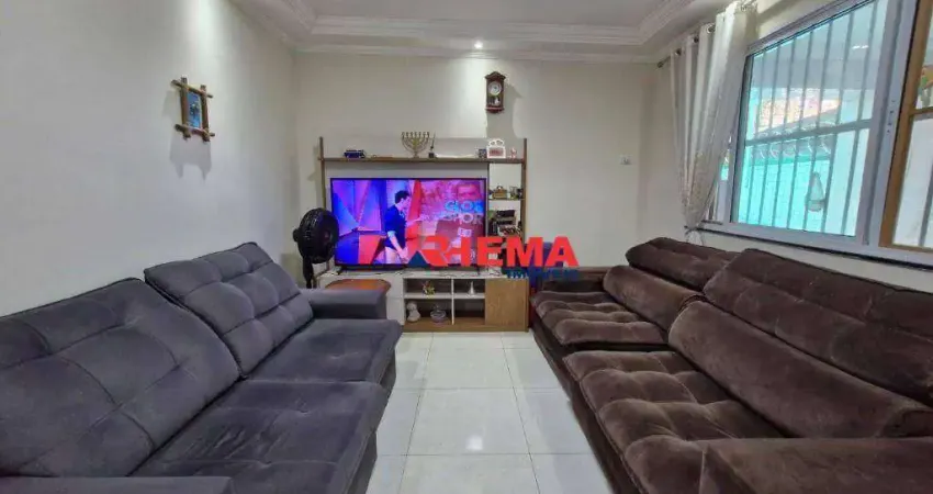 Casa com 2 dormitórios à venda, 135 m² por R$ 905.000,00 - Aparecida - Santos/SP