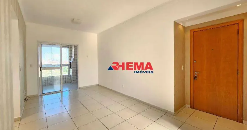 Apartamento com 3 dormitórios para alugar, 87 m² por R$ 4.800,01/mês - Aparecida - Santos/SP