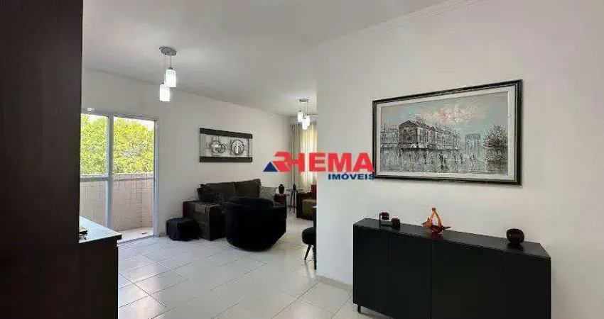 Apartamento com 2 dormitórios à venda, 87 m² por R$ 650.000,00 - Embaré - Santos/SP