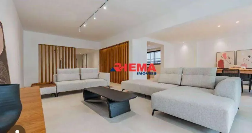 Apartamento com 4 dormitórios à venda, 247 m² por R$ 2.745.400,00 - Boqueirão - Santos/SP