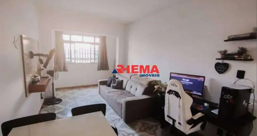 Apartamento com 3 dormitórios para alugar, 118 m² por R$ 3.600,01/mês - Macuco - Santos/SP