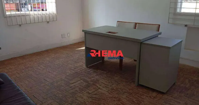 Sala para alugar, 16 m² por R$ 2.500,01/mês - Embaré - Santos/SP