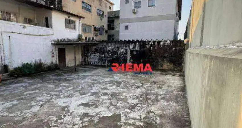 Terreno para alugar, 150 m² por R$ 3.000,01/mês - Centro - São Vicente/SP