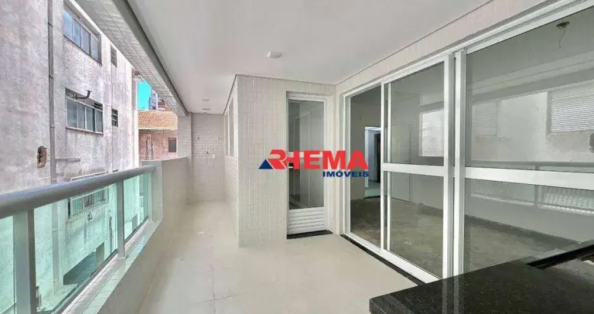 Apartamento com 2 dormitórios à venda, 97 m² por R$ 890.000,00 - Embaré - Santos/SP