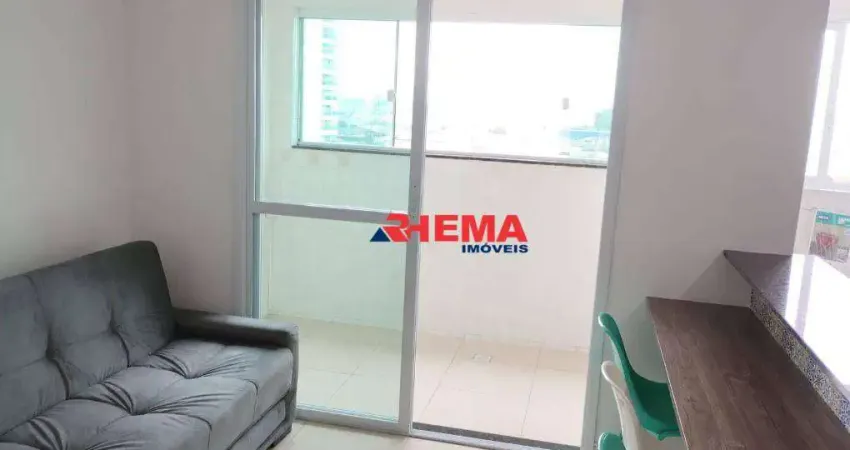 Apartamento com 1 dormitório para alugar, 38 m² por R$ 3.500,01/ano - Macuco - Santos/SP