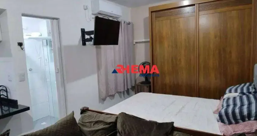 Kitnet com 1 dormitório à venda, 34 m² por R$ 310.000,00 - Ponta da Praia - Santos/SP