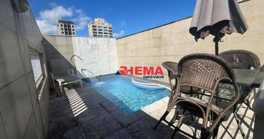 Casa com 3 quartos para alugar na Avenida Siqueira Campos, Embaré, Santos