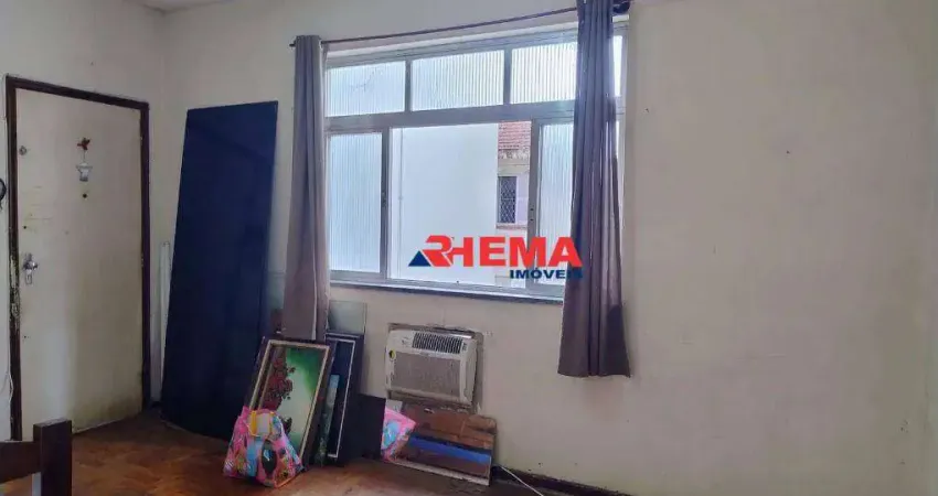 Apartamento com 3 dormitórios à venda, 95 m² por r$ 385.000,00 - boqueirão - santos/sp