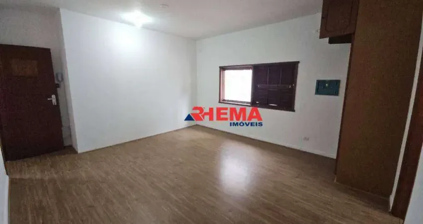 Sala para alugar, 25 m² por r$ 1.850,01/mês - marapé - santos/sp