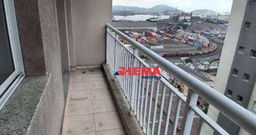 Sala à venda, 42 m² por r$ 195.000,00 - vila matias - santos/sp