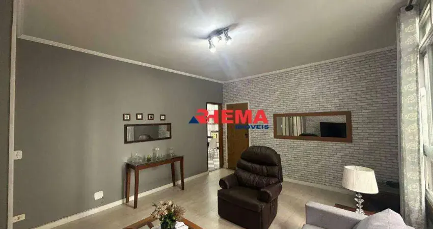 Apartamento com 3 dormitórios à venda, 117 m² por r$ 799.000,00 - aparecida - santos/sp
