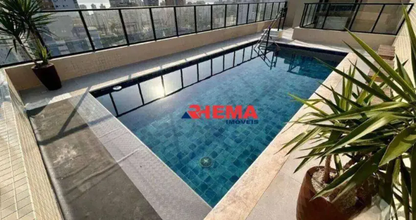 Apartamento com 2 dormitórios à venda, 75 m² por r$ 700.000,00 - ponta da praia - santos/sp