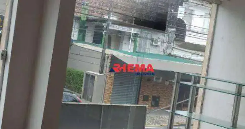 Ponto comercial com 1 sala para alugar na Rua Oswaldo Cochrane, Embaré, Santos