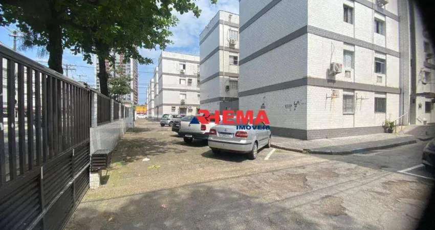 Apartamento com 3 dormitórios para alugar, 72 m² por r$ 2.500,01/mês - aparecida - santos/sp
