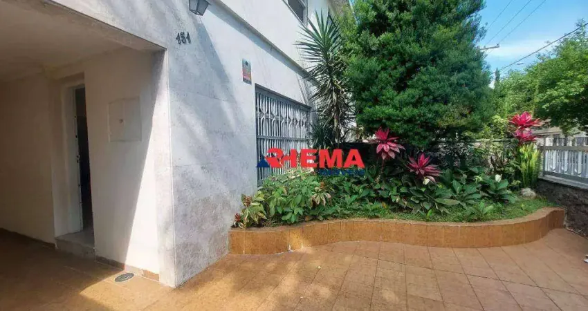 Sobrado com 3 dormitórios para alugar, 230 m² por r$ 6.900,01/mês - embaré - santos/sp