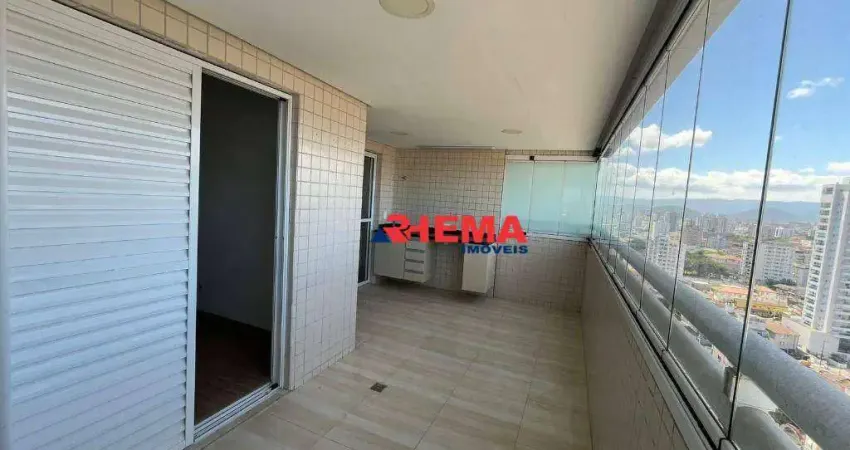 Apartamento com 3 dormitórios para alugar, 224 m² por r$ 6.800,02/mês - ponta da praia - santos/sp
