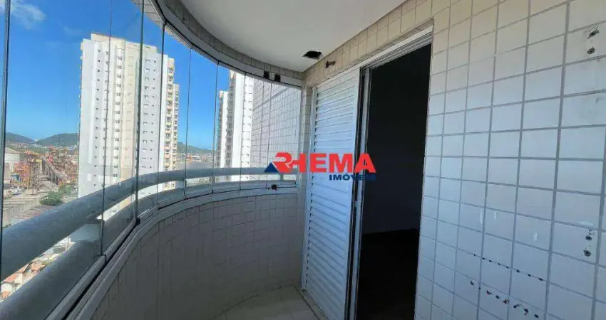 Apartamento para alugar, 113 m² por r$ 6.800,02/mês - ponta da praia - santos/sp