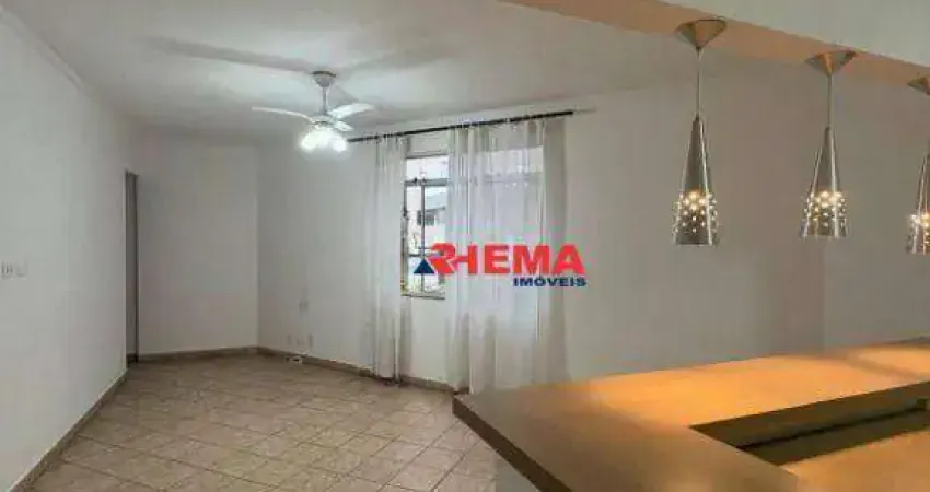 Apartamento com 1 dormitório para alugar, 60 m² por r$ 2.800,01/mês - ponta da praia - santos/sp