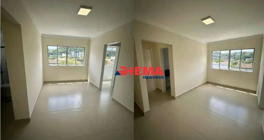 Apartamento com 1 dormitório à venda, 49 m² por r$ 378.000,00 - vila matias - santos/sp