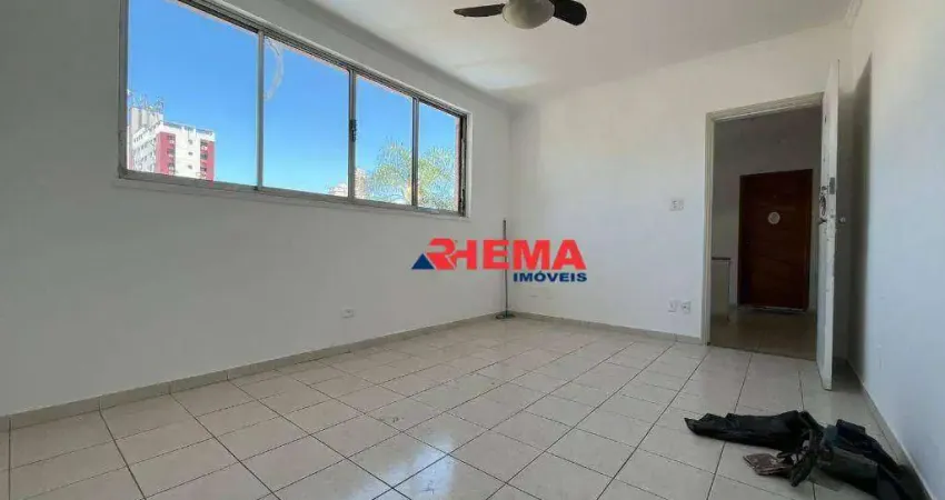 Apartamento com 2 dormitórios para alugar, 65 m² por r$ 2.700,02/mês - campo grande - santos/sp