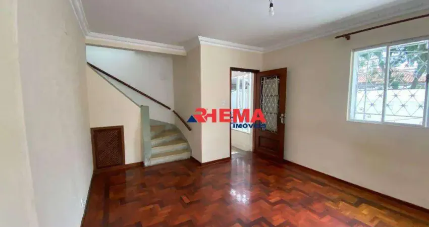 Sobrado com 3 dormitórios à venda, 144 m² por r$ 1.700.000,00 - aparecida - santos/sp