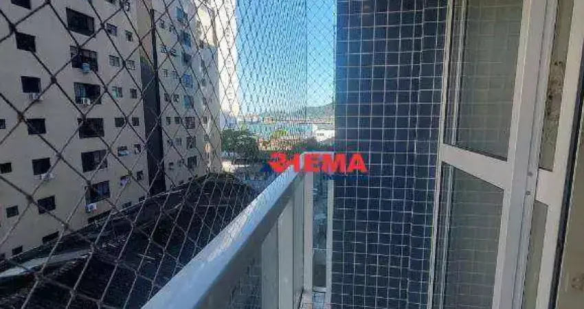 Apartamento com 2 dormitórios para alugar, 63 m² por r$ 4.200,01/mês - ponta da praia - santos/sp