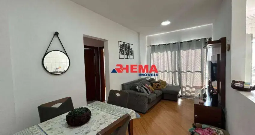 Apartamento com 2 dormitórios à venda, 86 m² por r$ 350.000,00 - encruzilhada - santos/sp