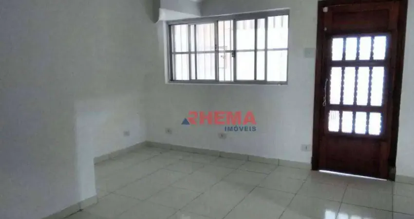 Casa com 3 dormitórios para alugar, 150 m² por r$ 4.060,00/mês - aparecida - santos/sp