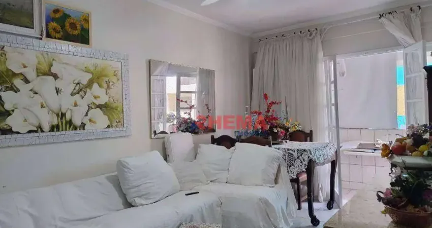 Apartamento com 1 dormitório à venda, 64 m² por r$ 435.000,00 - ponta da praia - santos/sp