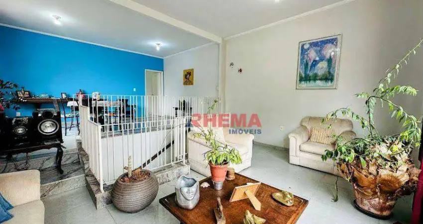 Sobrado com 3 dormitórios à venda, 184 m² por r$ 790.000,00 - embaré - santos/sp