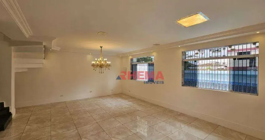 Sobrado com 4 dormitórios à venda, 159 m² por r$ 2.350.000,00 - ponta da praia - santos/sp