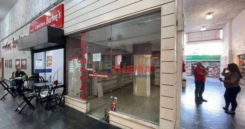 Ponto comercial para alugar na Avenida Ana Costa, Gonzaga, Santos