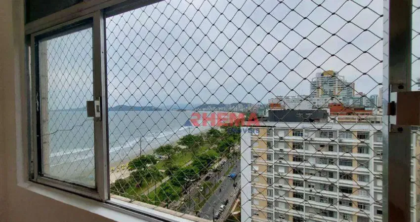 Apartamento com 1 dormitório para alugar, 37 m² por r$ 2.800,01/mês - embaré - santos/sp