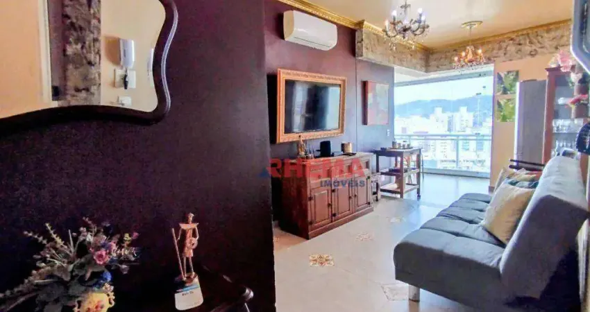 Apartamento com 2 dormitórios à venda, 72 m² por r$ 1.589.000,00 - pompéia - santos/sp